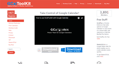 Desktop Screenshot of gcaltoolkit.com