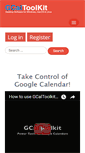 Mobile Screenshot of gcaltoolkit.com